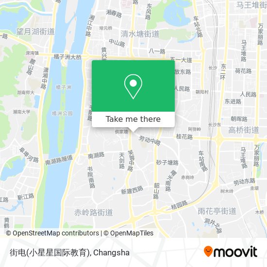 街电(小星星国际教育) map