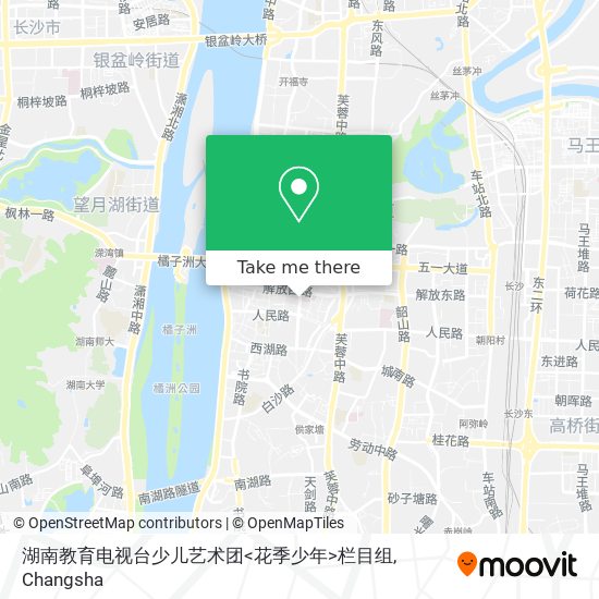 湖南教育电视台少儿艺术团<花季少年>栏目组 map