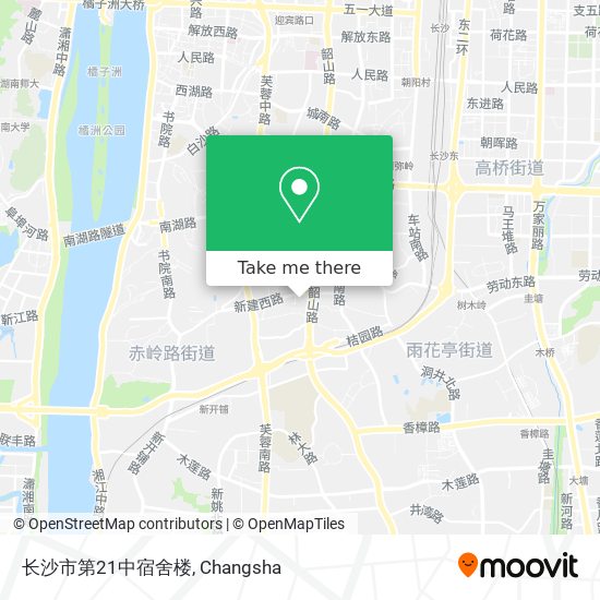 长沙市第21中宿舍楼 map