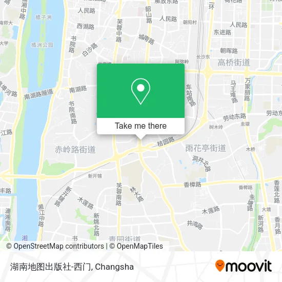 湖南地图出版社-西门 map