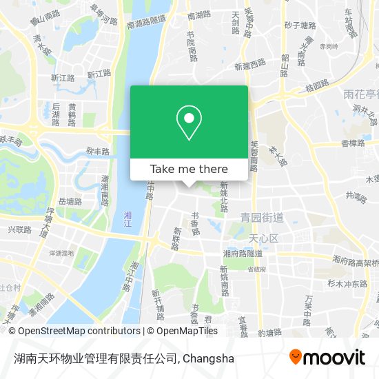 湖南天环物业管理有限责任公司 map