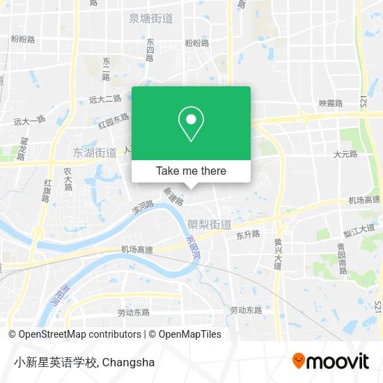 小新星英语学校 map