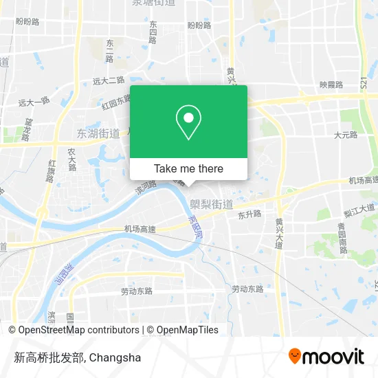 新高桥批发部 map