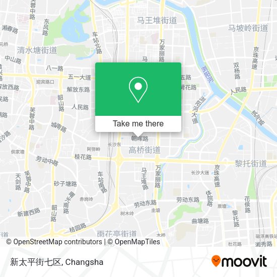 新太平街七区 map