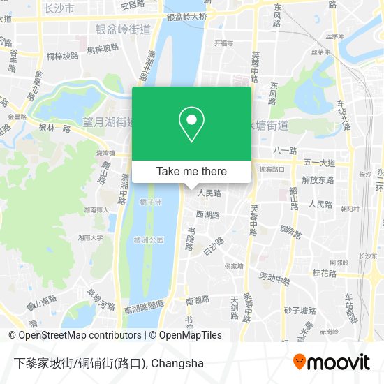 下黎家坡街/铜铺街(路口) map