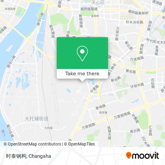 时泰钢构 map