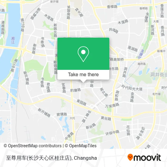 至尊用车(长沙天心区桂庄店) map