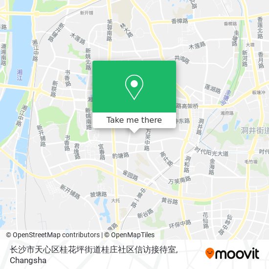 长沙市天心区桂花坪街道桂庄社区信访接待室 map