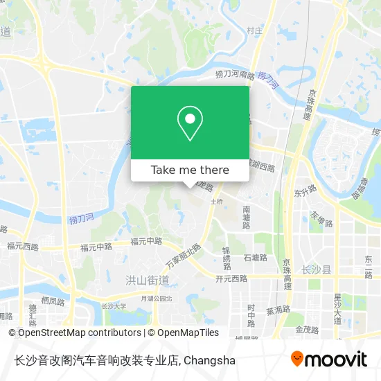 长沙音改阁汽车音响改装专业店 map