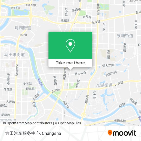 方田汽车服务中心 map