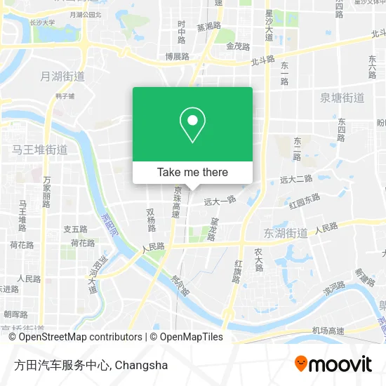 方田汽车服务中心 map