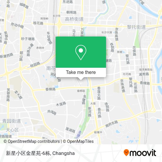 新星小区金星苑-6栋 map