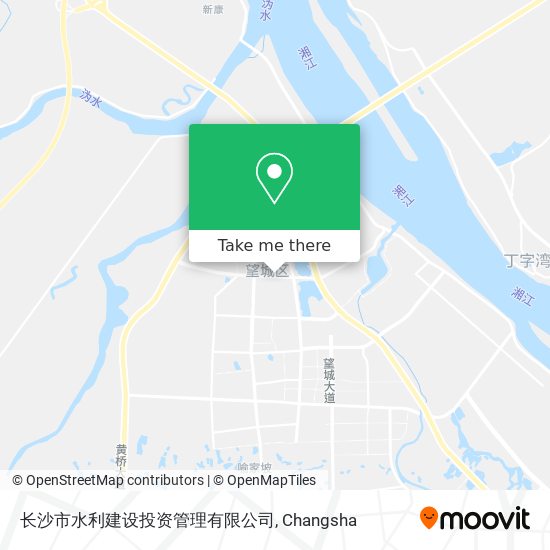 长沙市水利建设投资管理有限公司 map