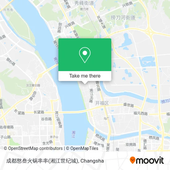 成都憨叁火锅串串(湘江世纪城) map