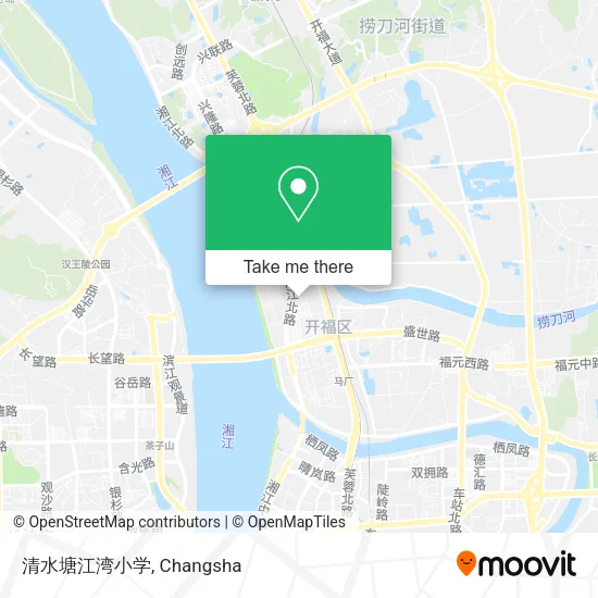 清水塘江湾小学 map