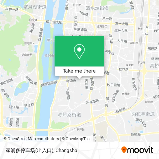 家润多停车场(出入口) map