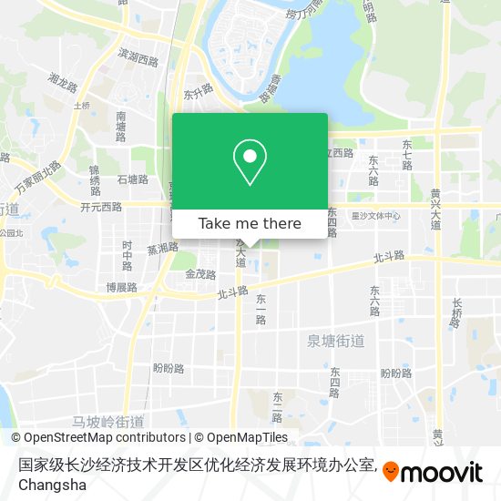 国家级长沙经济技术开发区优化经济发展环境办公室 map