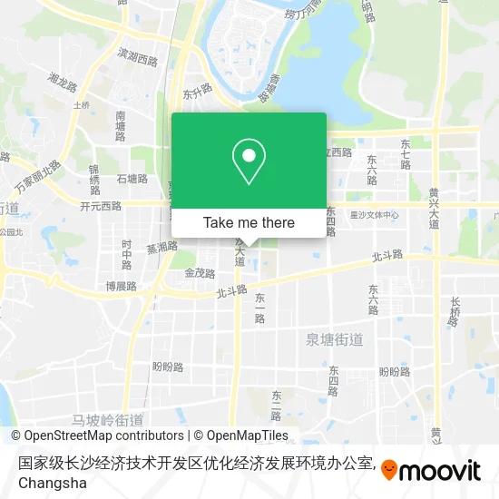 国家级长沙经济技术开发区优化经济发展环境办公室 map