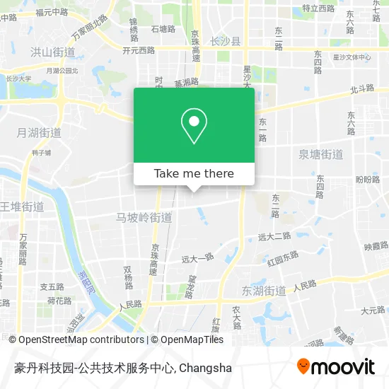 豪丹科技园-公共技术服务中心 map