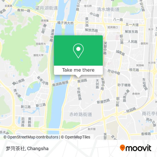 梦菏茶社 map