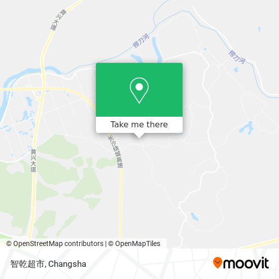 智乾超市 map