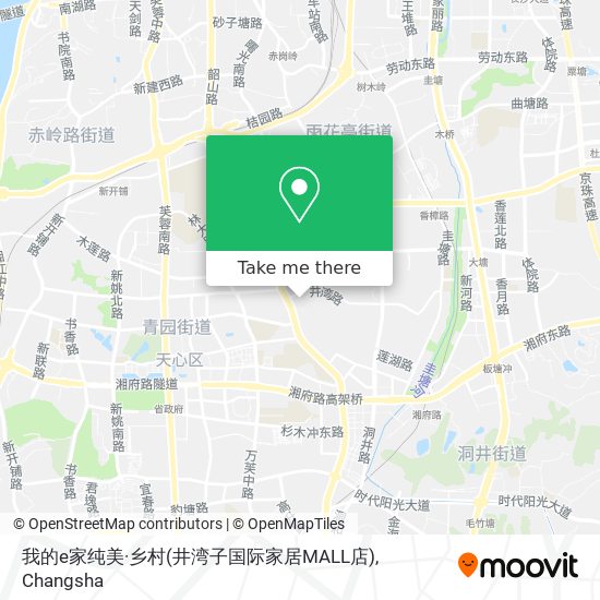 我的e家纯美·乡村(井湾子国际家居MALL店) map