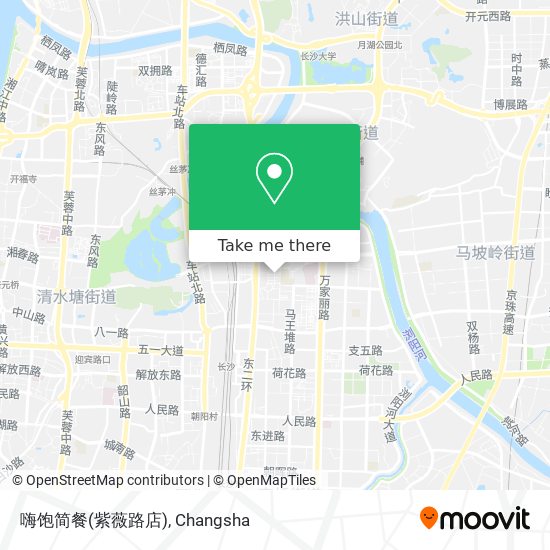 嗨饱简餐(紫薇路店) map