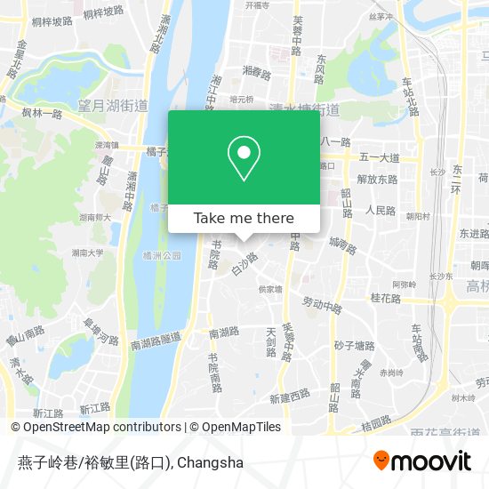燕子岭巷/裕敏里(路口) map
