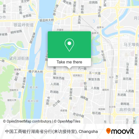 中国工商银行湖南省分行(来访接待室) map