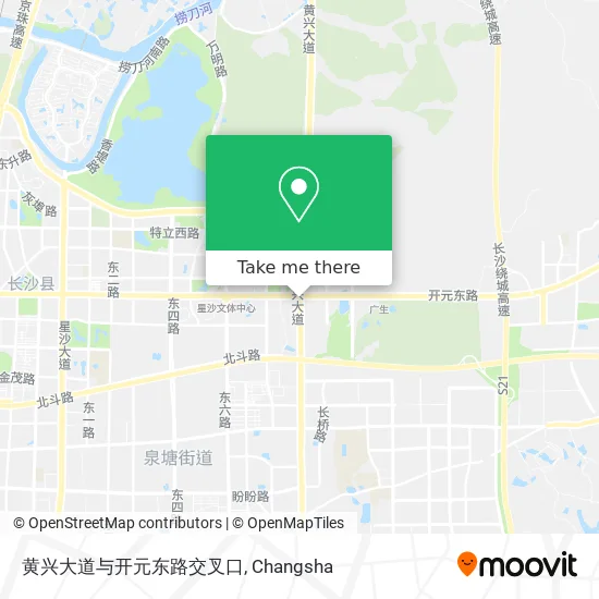 黄兴大道与开元东路交叉口 map