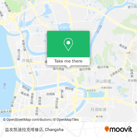 益友凯迪拉克维修店 map