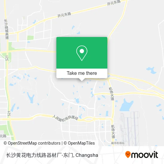 长沙黄花电力线路器材厂-东门 map