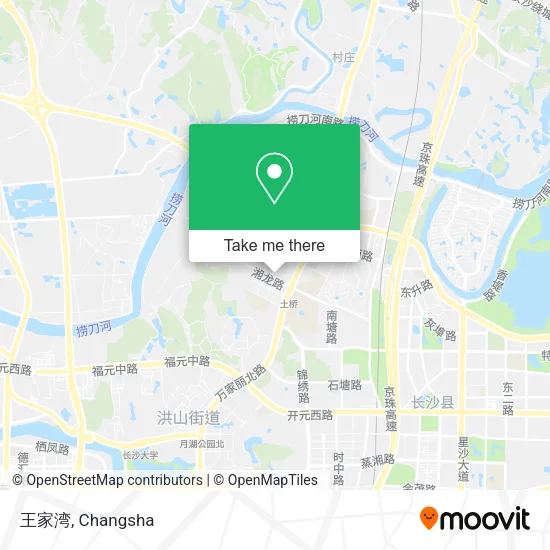 王家湾 map