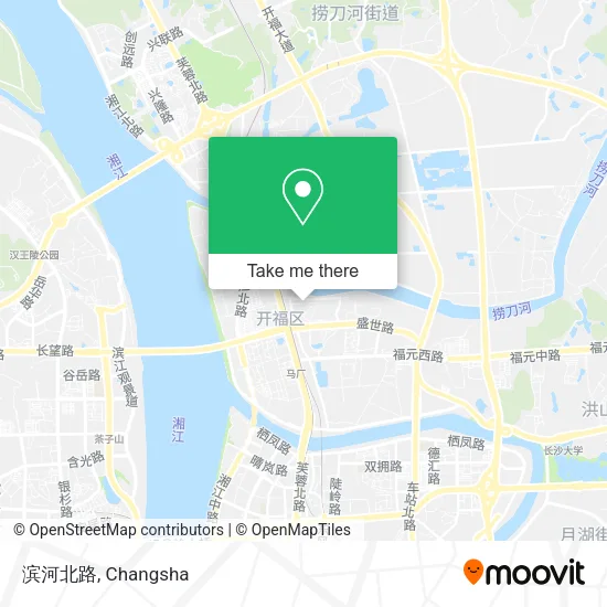 滨河北路 map