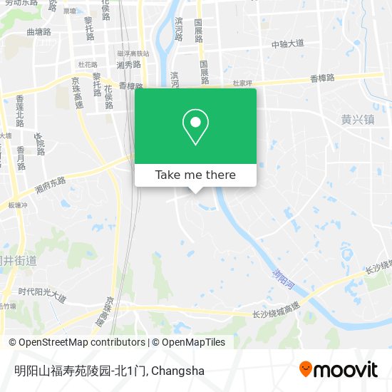 明阳山福寿苑陵园-北1门 map