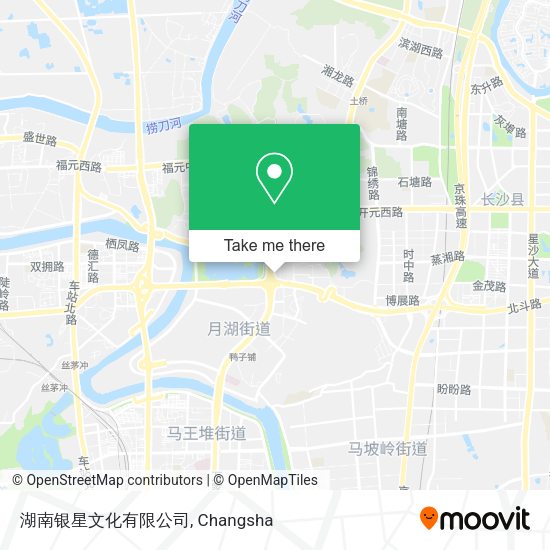 湖南银星文化有限公司 map