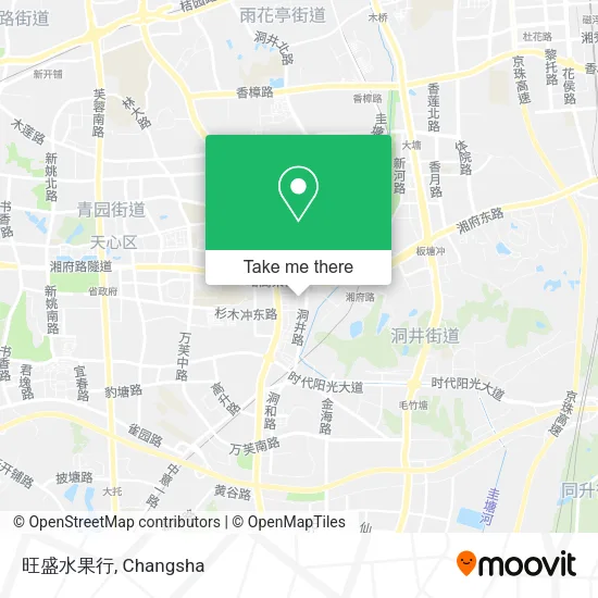 旺盛水果行 map