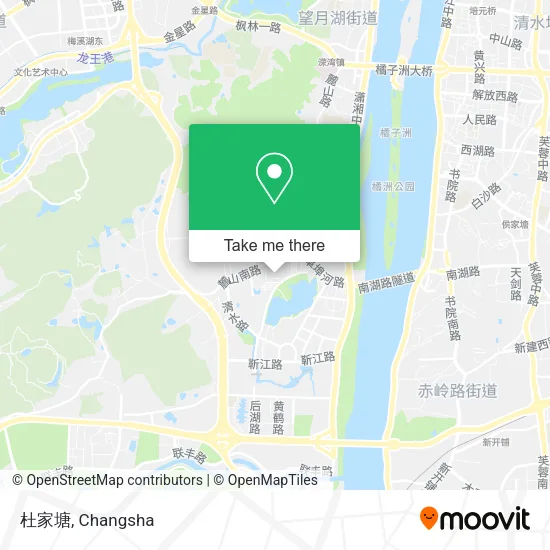 杜家塘 map