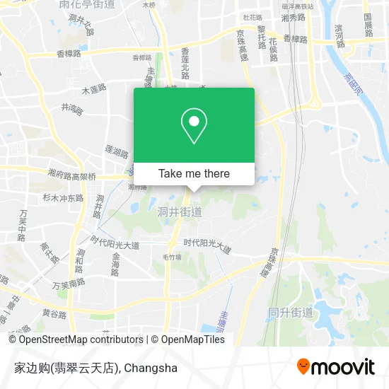 家边购(翡翠云天店) map