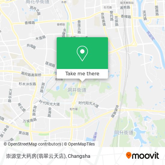 崇源堂大药房(翡翠云天店) map