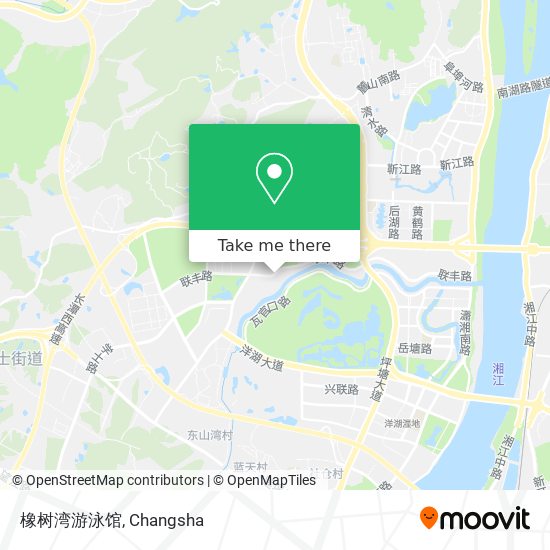 橡树湾游泳馆 map