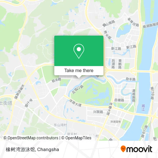 橡树湾游泳馆 map