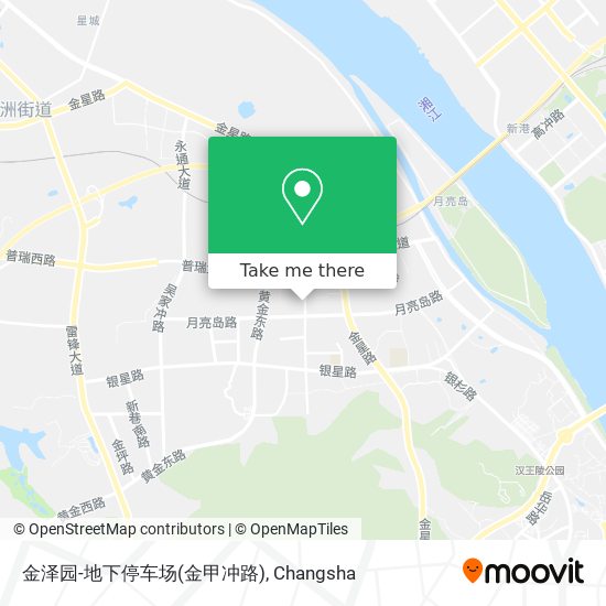 金泽园-地下停车场(金甲冲路) map