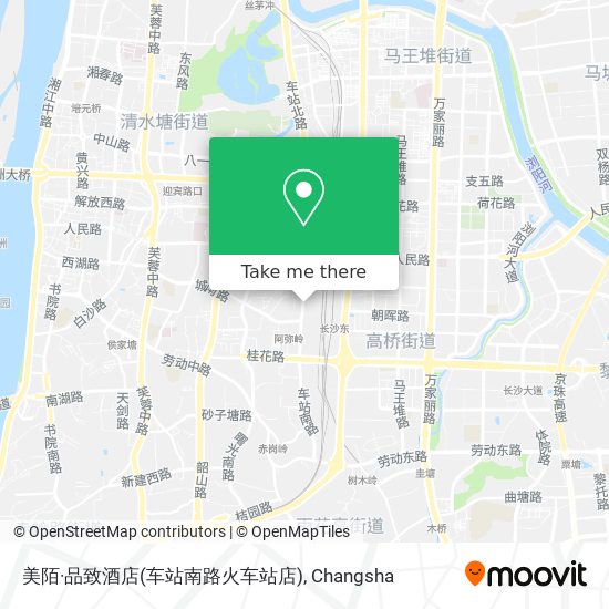 美陌·品致酒店(车站南路火车站店) map