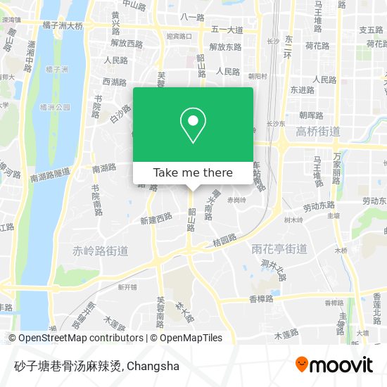 砂子塘巷骨汤麻辣烫 map
