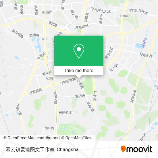 暮云镇爱迪图文工作室 map