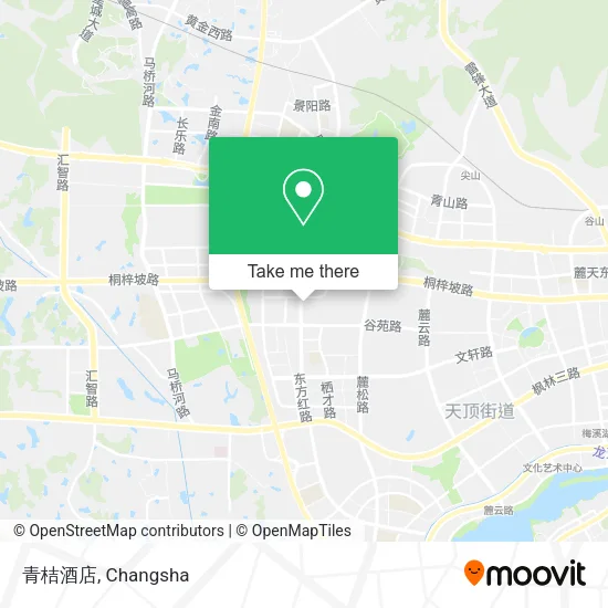 青桔酒店 map