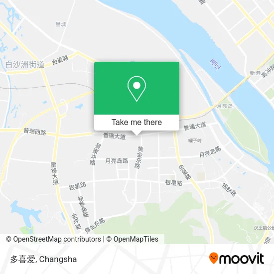 多喜爱 map