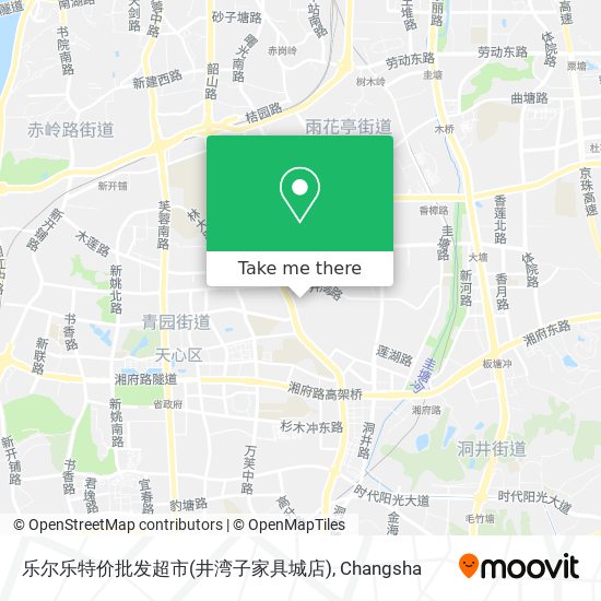 乐尔乐特价批发超市(井湾子家具城店) map