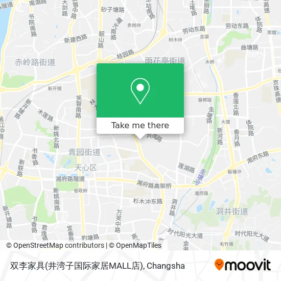 双李家具(井湾子国际家居MALL店) map